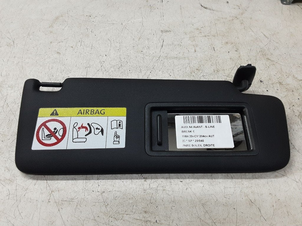 ZONNEKLEP RECHTS Audi A4 Avant (B9) (01-2015/08-2020), Auto-onderdelen, Info@audi.de, Audi, Audi AG, Gebruikt