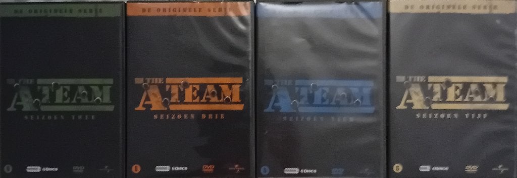 The A team original series + movie., Cd's en Dvd's, Dvd's | Tv en Series, Ophalen, Boxset, Zo goed als nieuw, Vanaf 6 jaar