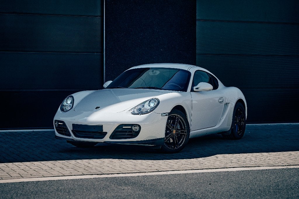 Porsche 987 Cayman II PDK 2009 Chrono/volleder, Auto's, Porsche, Automaat, Euro 5, Achterwielaandrijving, Zwart
