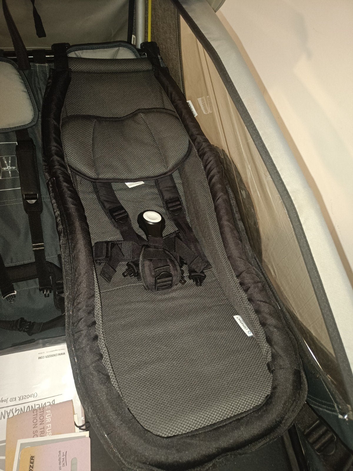 Babyhangmat voor de croozer fietskar, Kinderen en Baby's, Ophalen of Verzenden, Zo goed als nieuw, Overige typen, Overige merken