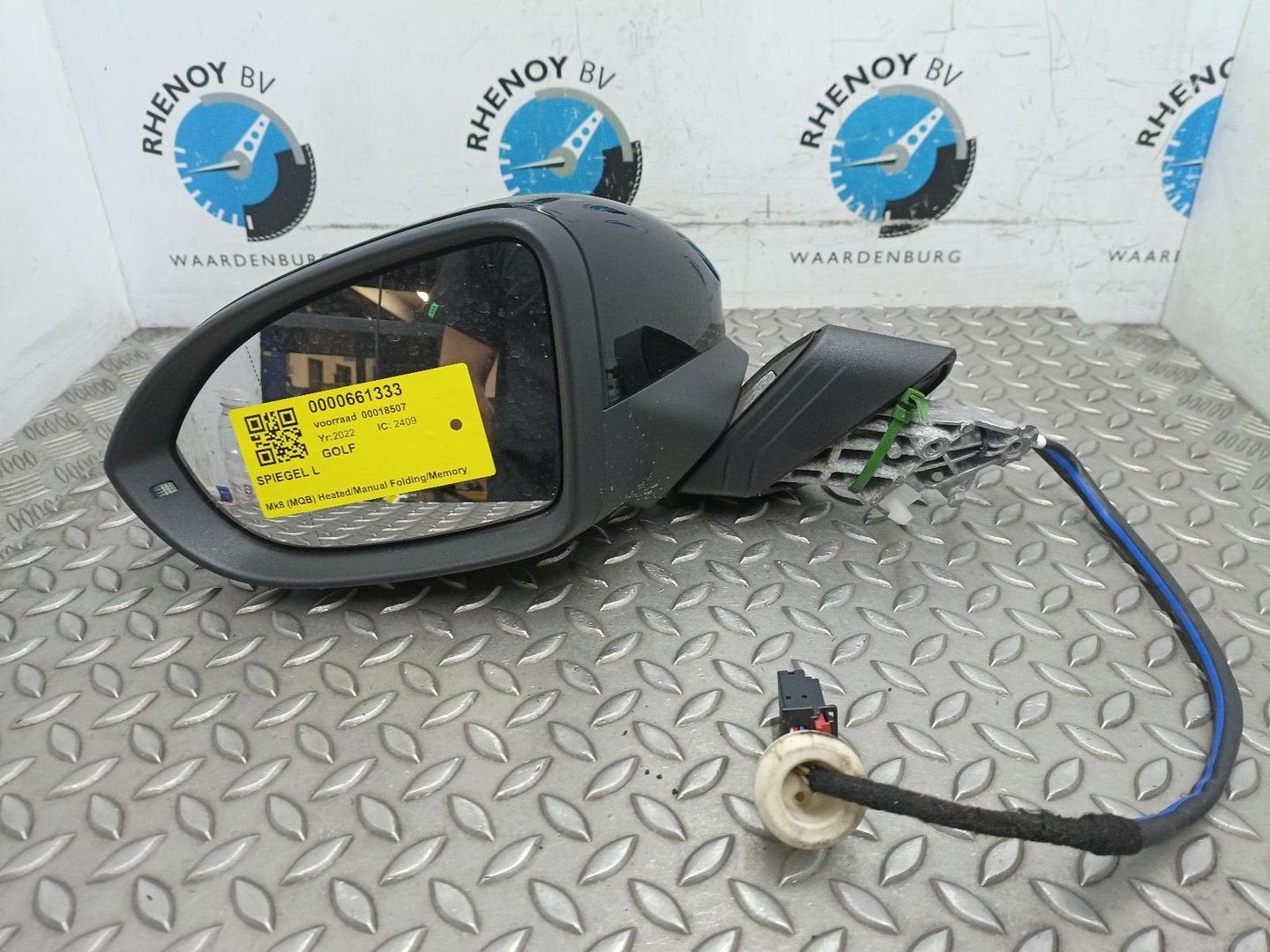 VOLKSWAGEN GOLF CD1 eTSI R-Line Hybride Benz. SPIEGEL L 5H18, Enlèvement ou Envoi, Utilisé, ARN reconnu
