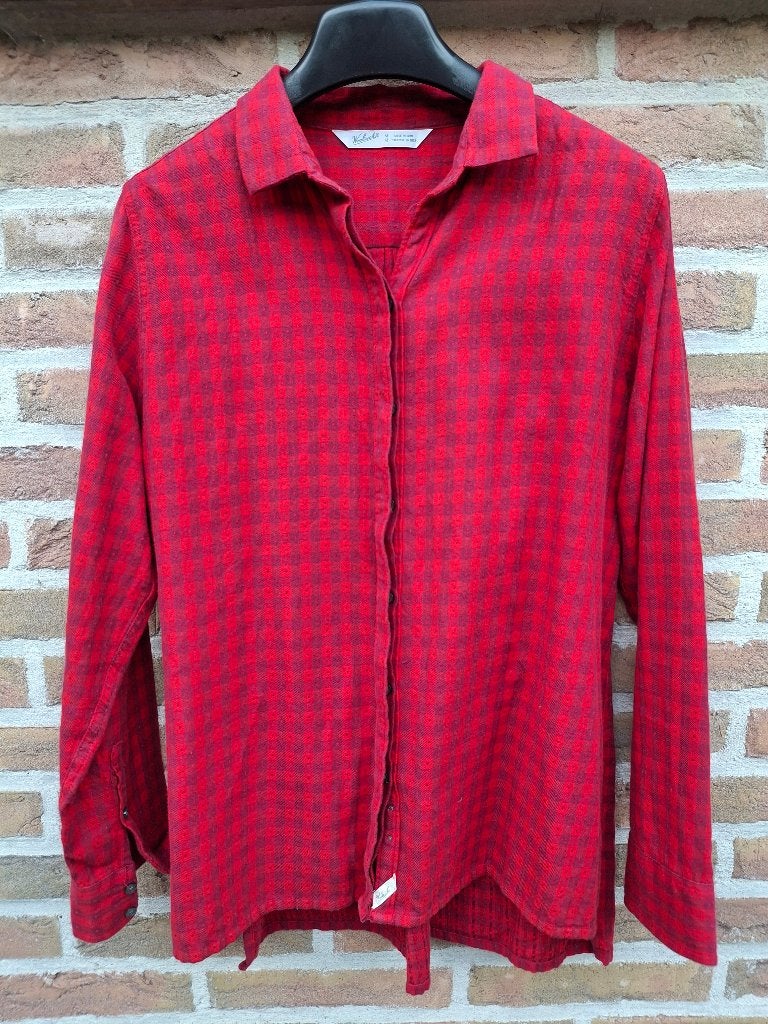 Flanellen blouse 'Woolrich' - maat 38  (M), Kleding | Dames, Blouses en Tunieken, Ophalen of Verzenden, Zo goed als nieuw, Maat 38/40 (M)