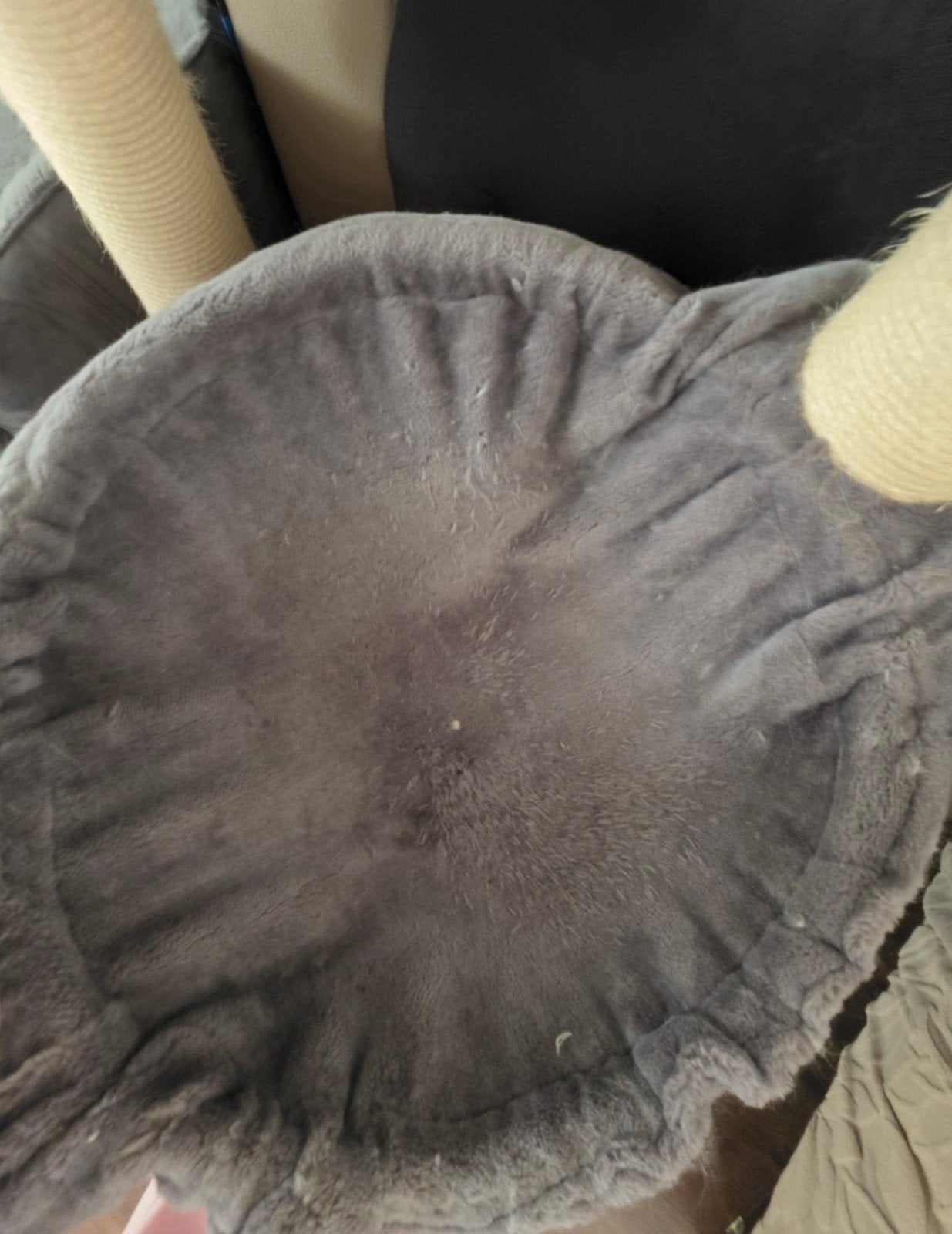 krabpaal + mandje en katten Benodigheden, Dieren en Toebehoren, Ophalen, Zo goed als nieuw, Krabpaal