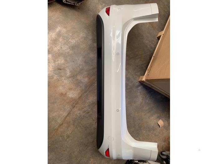 Achterbumper van een Volkswagen Touran (L0K1), Gebruikt, -, Volkswagen, -