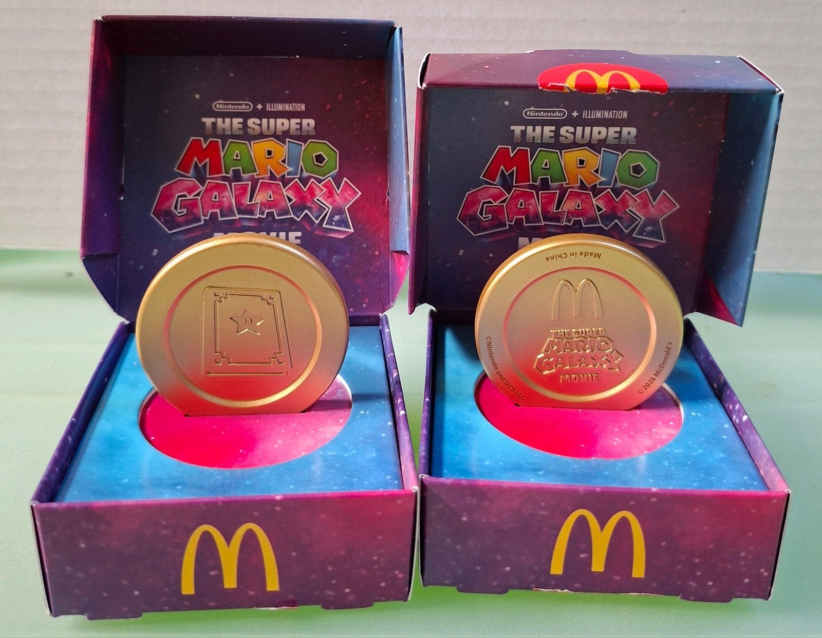 McDonald's Mario Galaxy Coins, Ophalen, Zo goed als nieuw, Jongen of Meisje