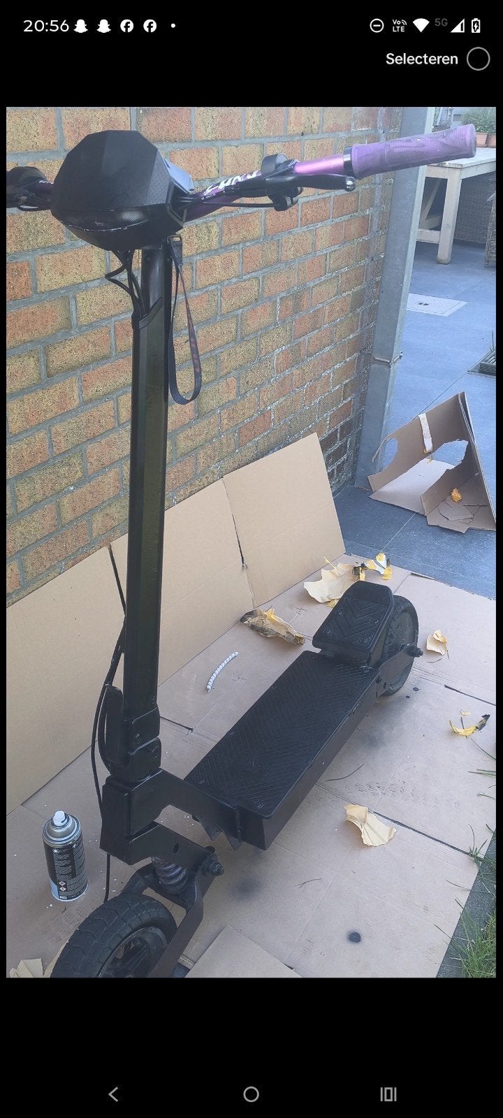 Kukirin G2 ruilen voor brommer, Fietsen en Brommers, Ophalen, Zo goed als nieuw, Elektrische step (E-scooter), Kukirin g2