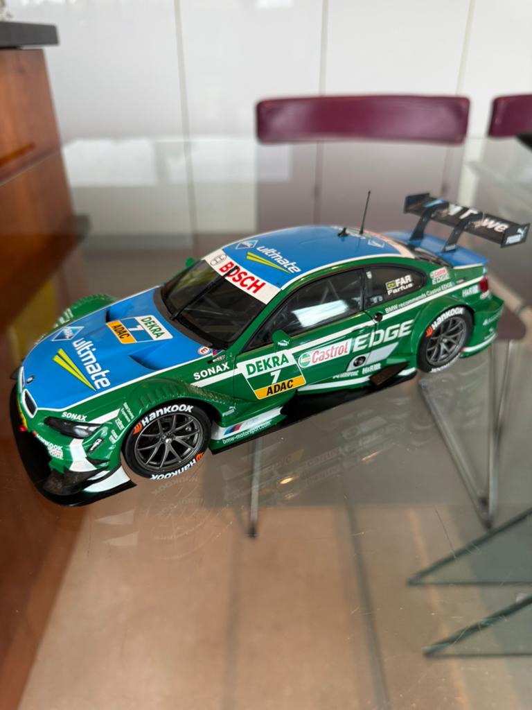 Edition limitée 1000 ex BMW M3 DTM 1:18 nickel sans boîte, Enlèvement ou Envoi, Comme neuf, Voiture, MiniChamps