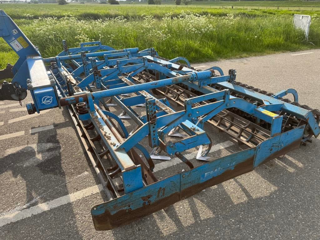 Lemken kompaktor S400, Ophalen, Grondbewerking