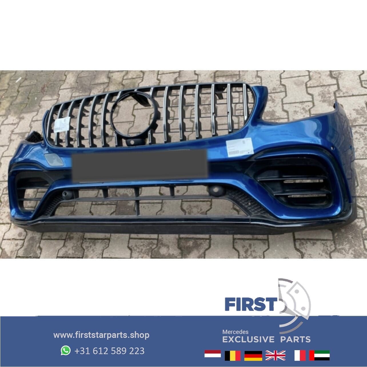A2538854202 W253 C253 GLC63s AMG BUMPER Mercedes GLC 63 KLAS, Utilisé, -, Avant, -