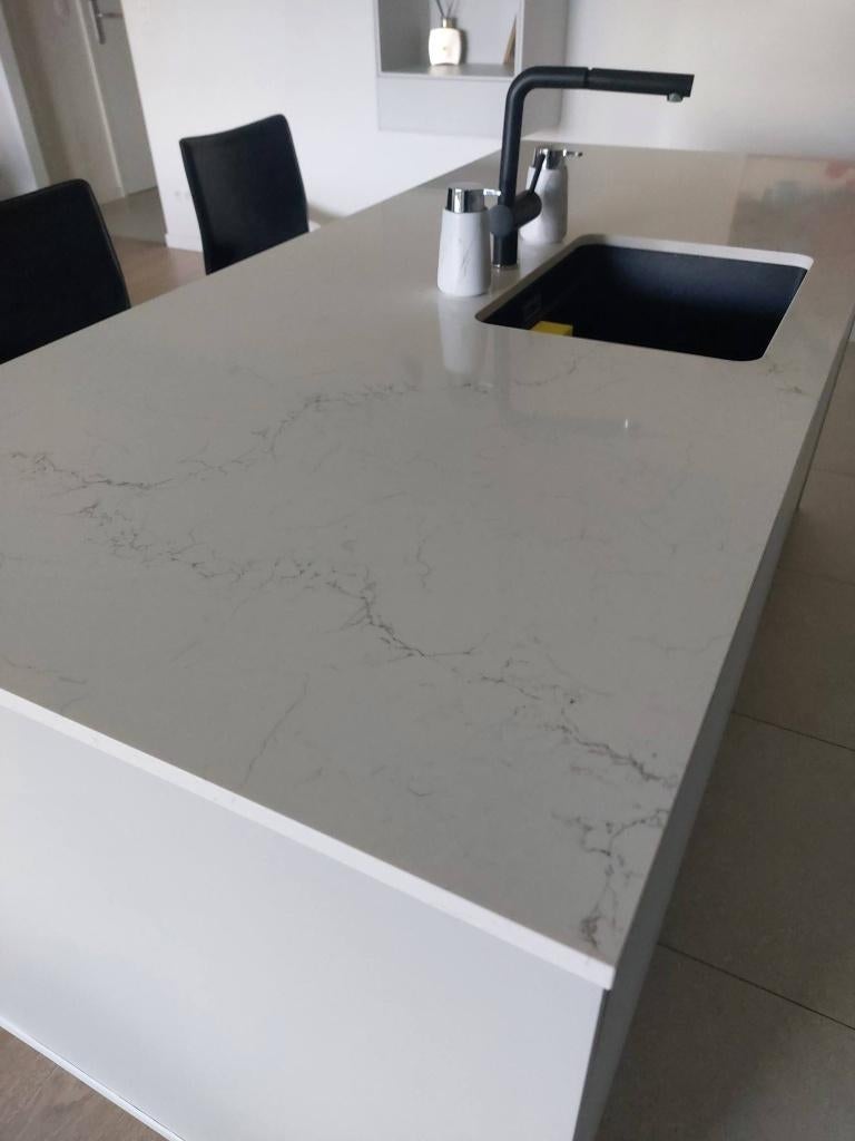 Keukenwerkblad te koop, Huis en Inrichting, Ophalen, Overige kleuren, 200 cm of meer, 50 tot 100 cm