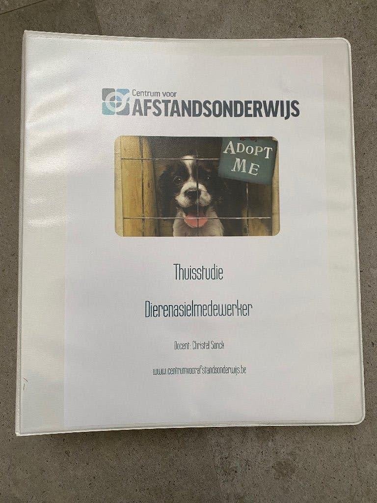 Thuisstudie Dierenasielmedewerker, Boeken, Studieboeken en Cursussen, Ophalen of Verzenden, Zo goed als nieuw