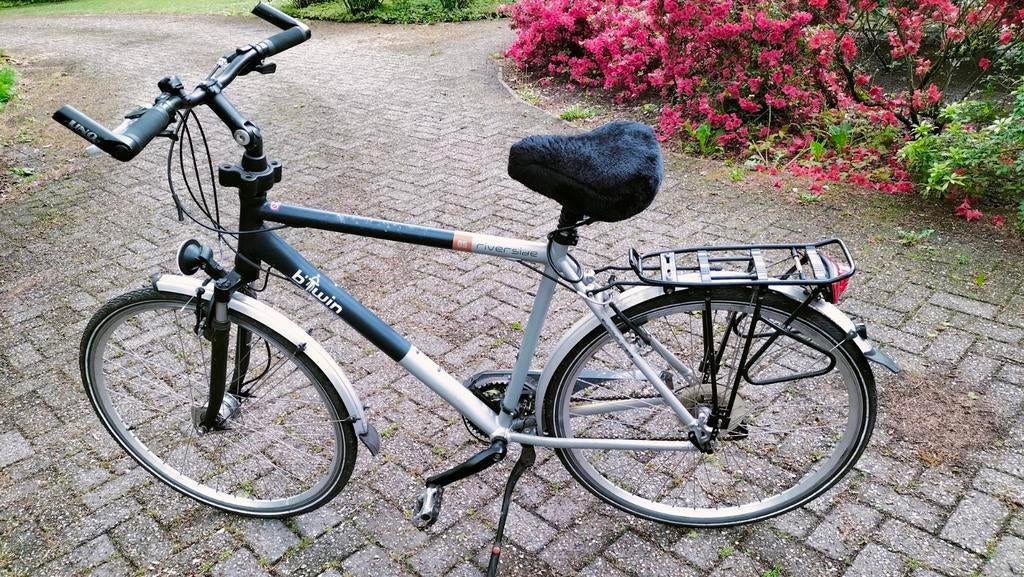 Herenfiets Decathlon, Ophalen