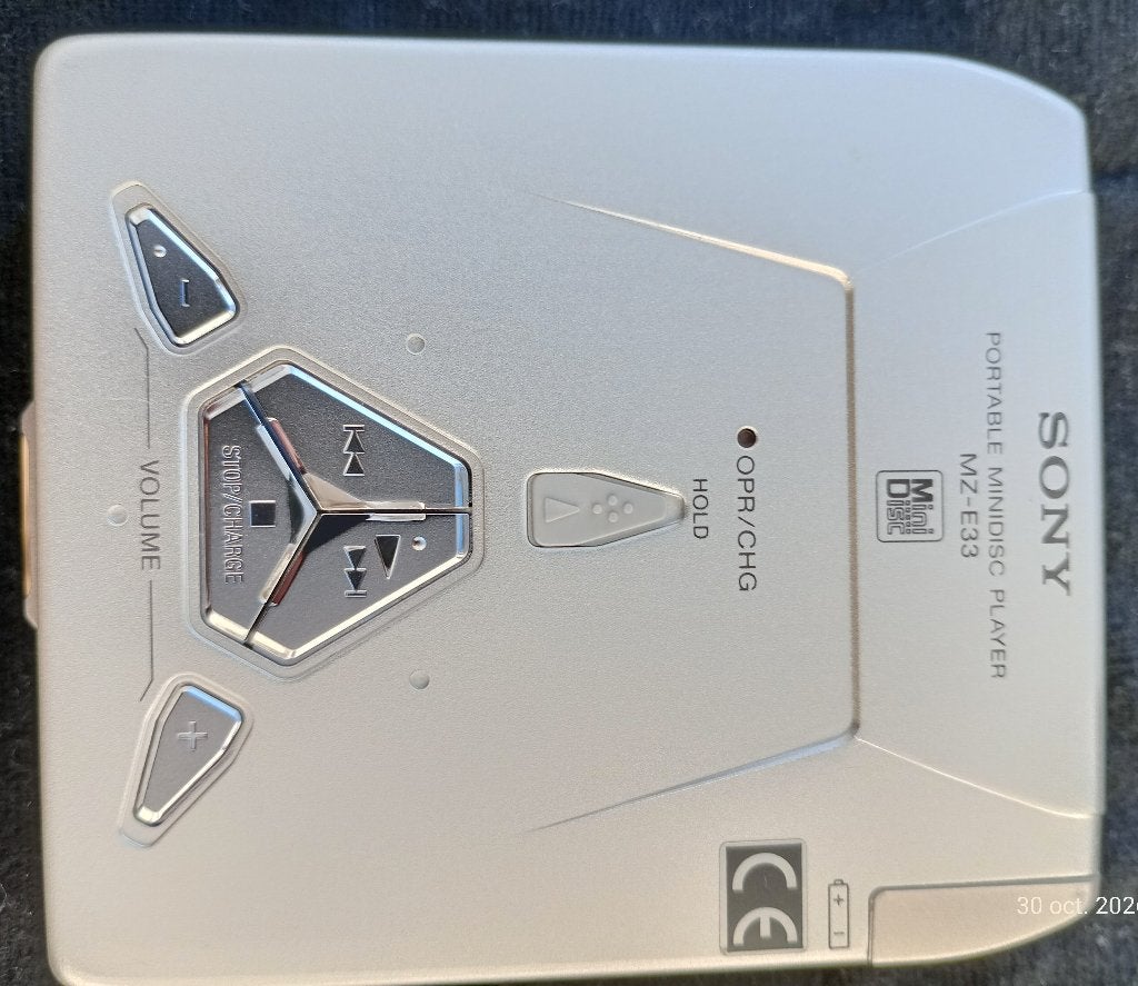 lecteur MiniDisc portable Sony MZ-E33 à vendre, Enlèvement ou Envoi, Lecteur MiniDisc