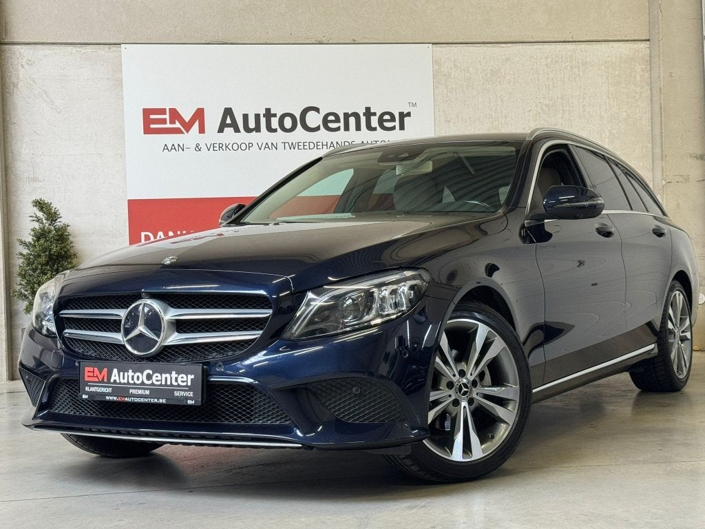 Mercedes C 160 Benzine Automaat-360CAM-MultibeamLED-Trekh-.., Auto's, Automaat, Dealer onderhouden, Achterwielaandrijving, 4 cilinders