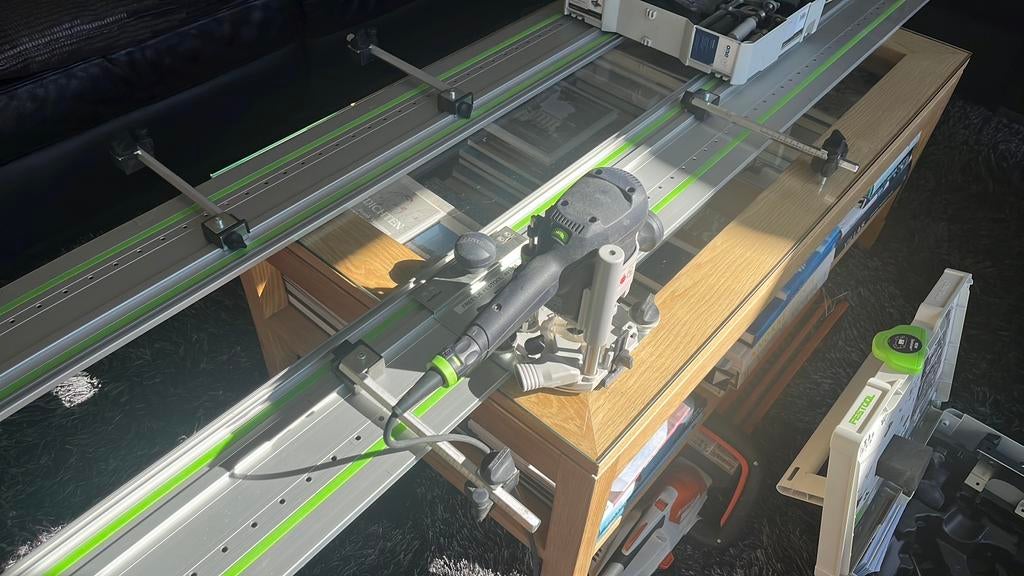 Festool lr32 systeem, Ophalen, Zo goed als nieuw, Elektrisch, Bovenfrees