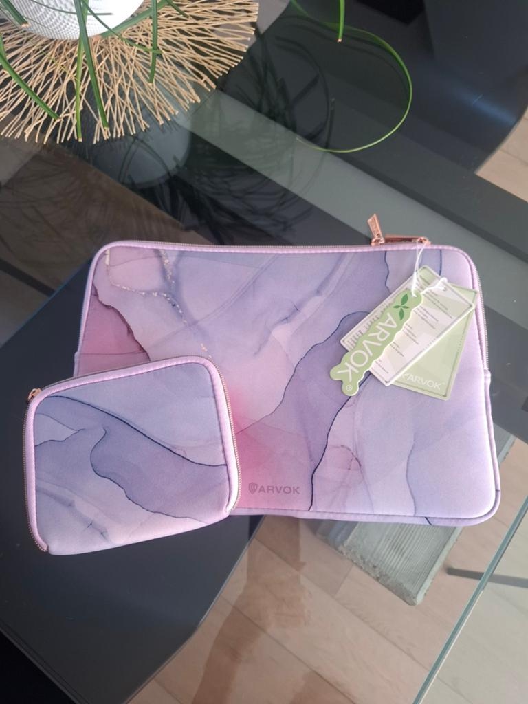 Neuf housse ordinateur tablette 13 pouces 34cm rose lilas, Enlèvement ou Envoi, Neuf, Housse ou Sac
