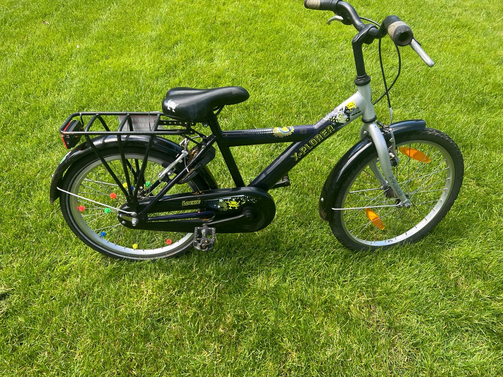 Jongensfiets 16 ing banden, Fietsen en Brommers, Ophalen, Zo goed als nieuw, 16 inch, Handrem