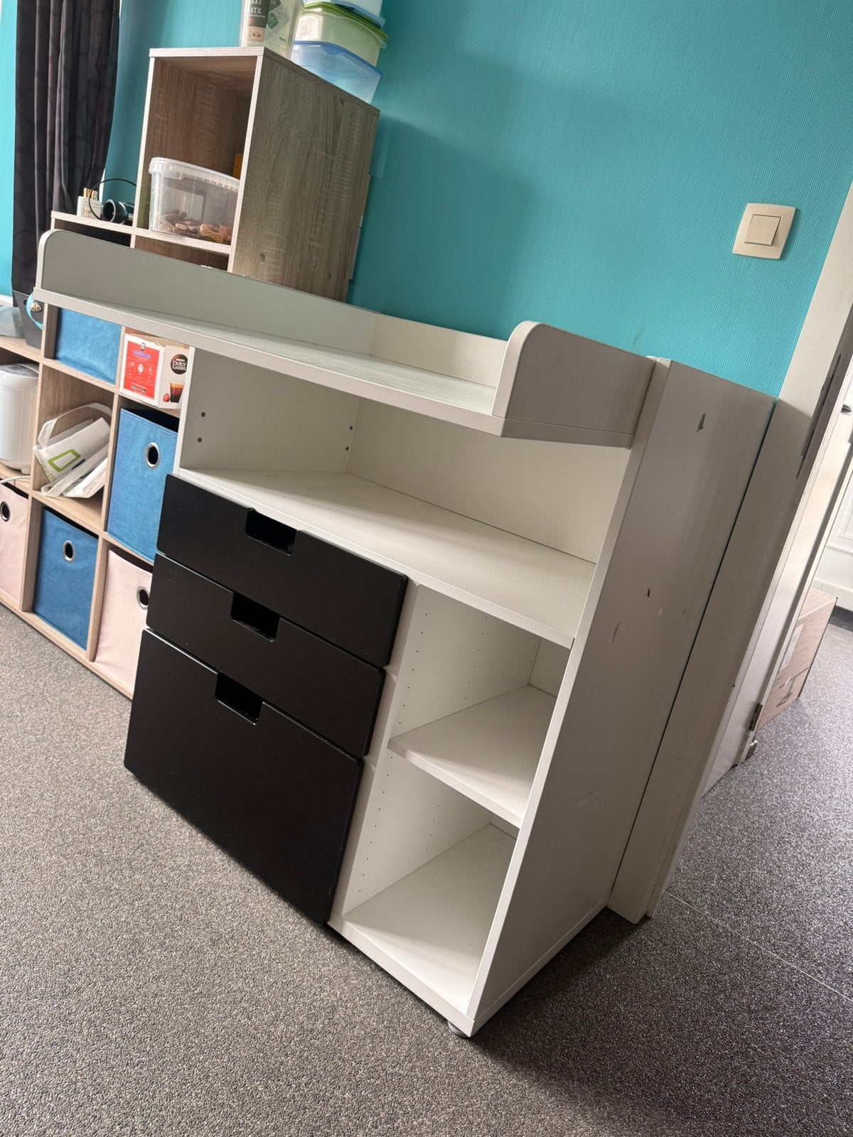 Luiertafel/bureau, Ophalen, Gebruikt