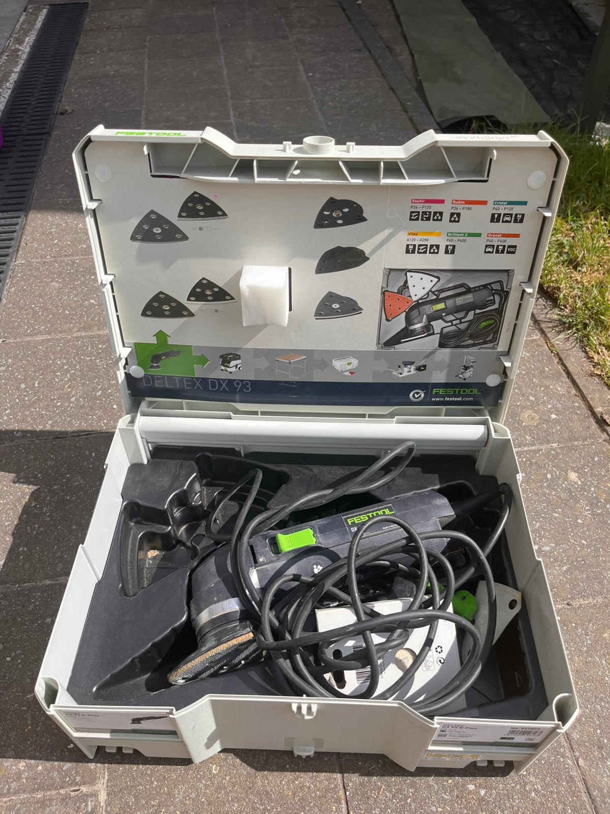 FESTOOL DELTEX 93 E-Plus, Bricolage & Construction, Outillage | Ponceuses, Enlèvement, Comme neuf