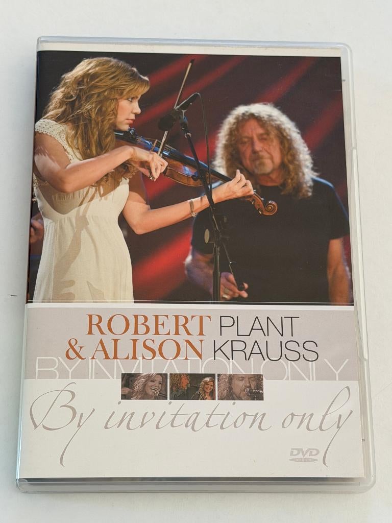 Robert Plant & Alison Krauss – By Invitation Only (DVD), Alle leeftijden, Ophalen of Verzenden, Gebruikt, Muziek en Concerten