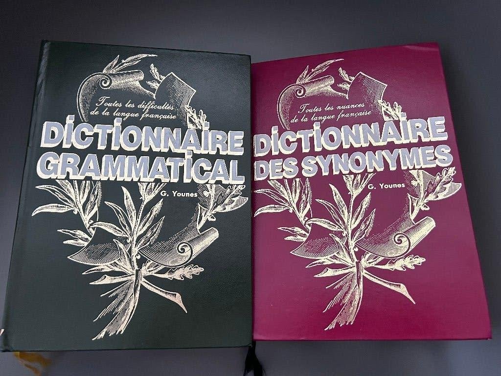 Dictionnaire grammatical / Dictionnaire des synonymes, Boeken, Woordenboeken, Ophalen, Gelezen, G. Younes, Frans
