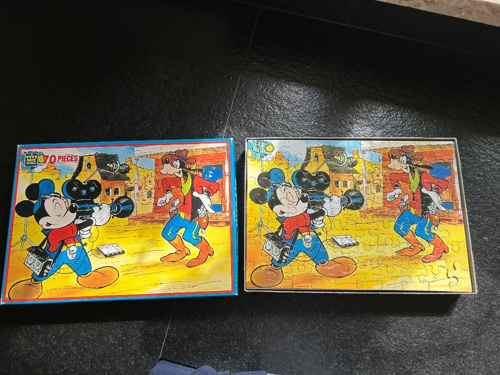Puzzel van Walt Disney Mickey Mouse 70 st, Kinderen en Baby's, Speelgoed | Kinderpuzzels, Ophalen, Gebruikt