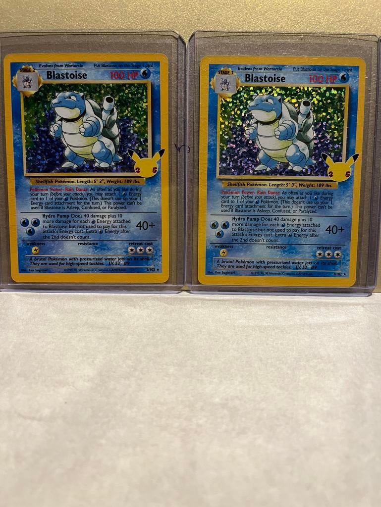Celebrations Blastoise, Ophalen of Verzenden, Zo goed als nieuw