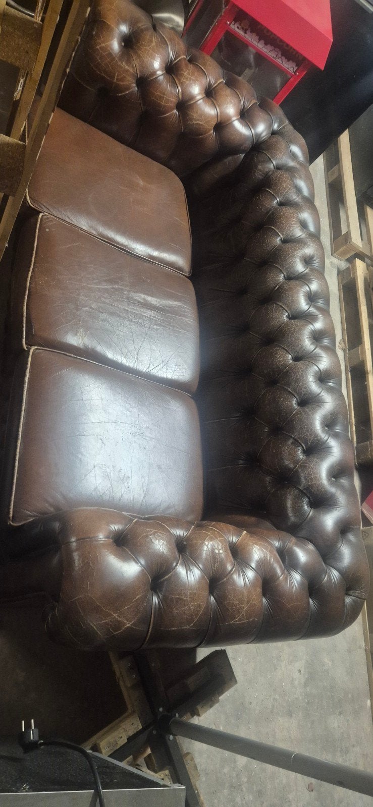 chesterfield 3 zit zetel, Huis en Inrichting, Ophalen