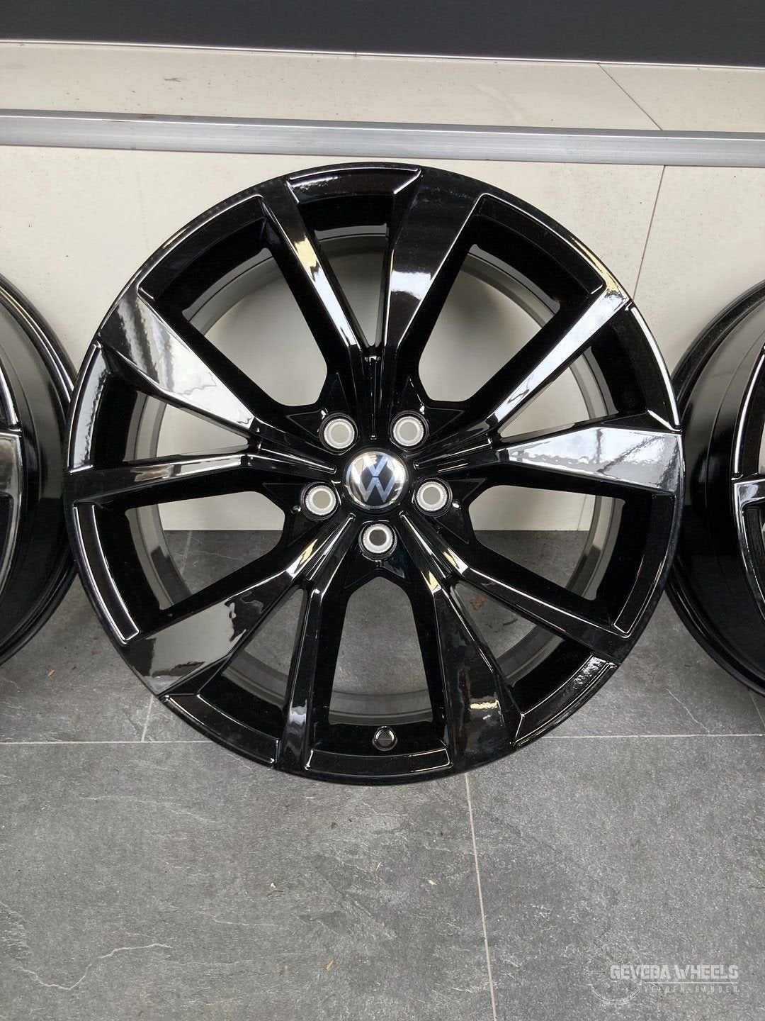 18” originele Volkswagen T-cross Taigo Polo Misano R velgen, Auto-onderdelen, Banden en Velgen, Gebruikt, Velg(en), -, -