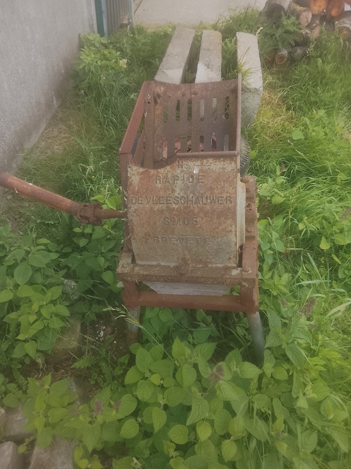 Bieten molen /tuindecoratie, Ophalen