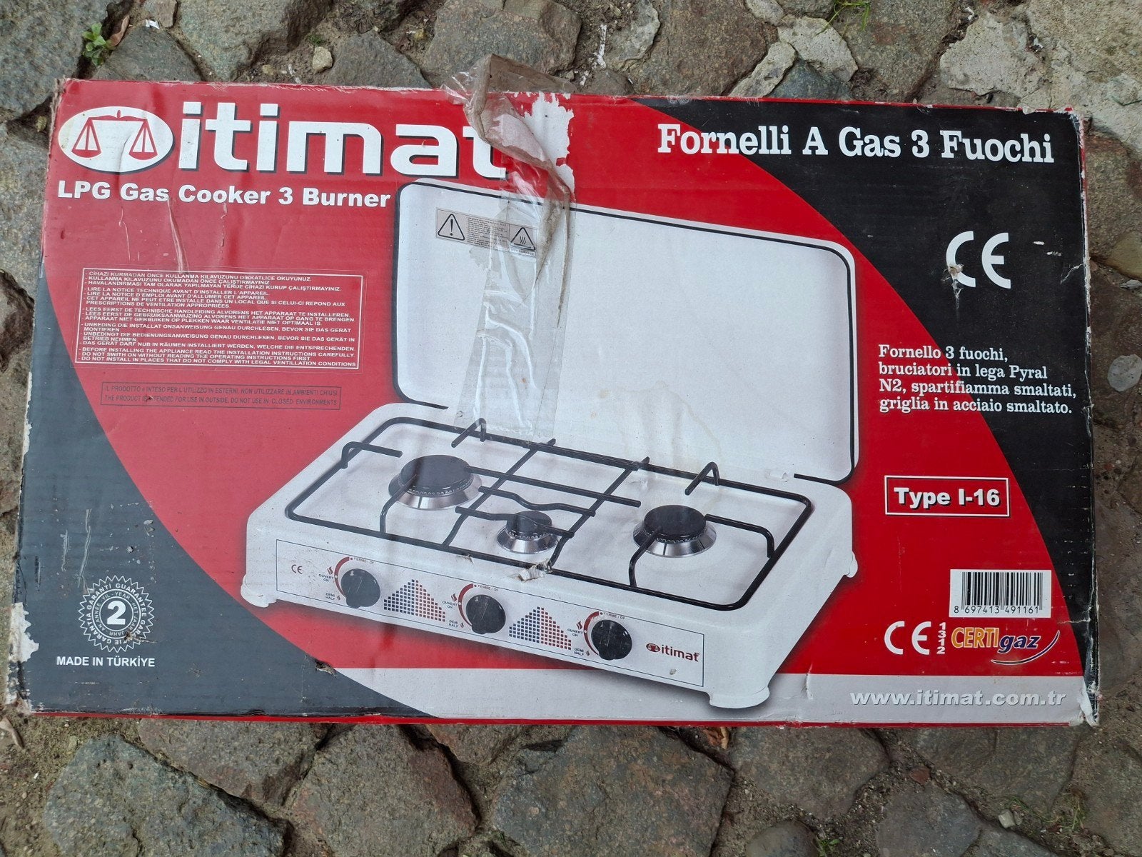 Gasfornuis, Huis en Inrichting, Keuken | Keukenelementen, Ophalen