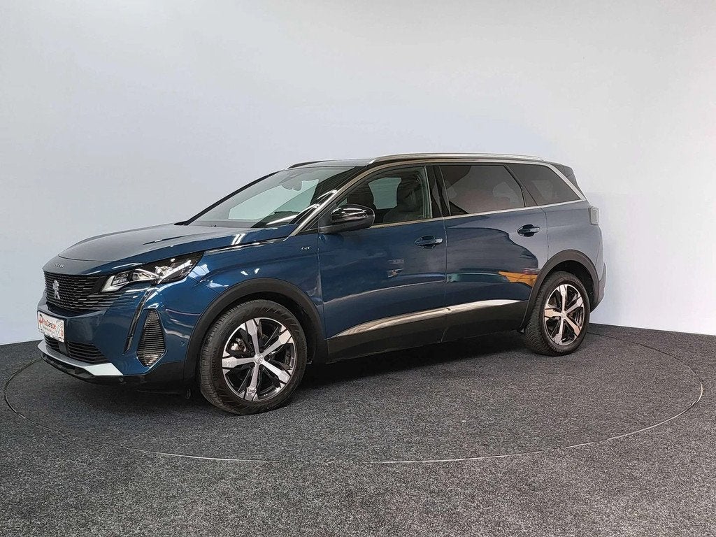 Peugeot 5008 .2 PT | GT-Line | Automaat | 2023 | 45.256 km |, Auto's, Peugeot, Automaat, Gebruikt, 1199 cc, Blauw