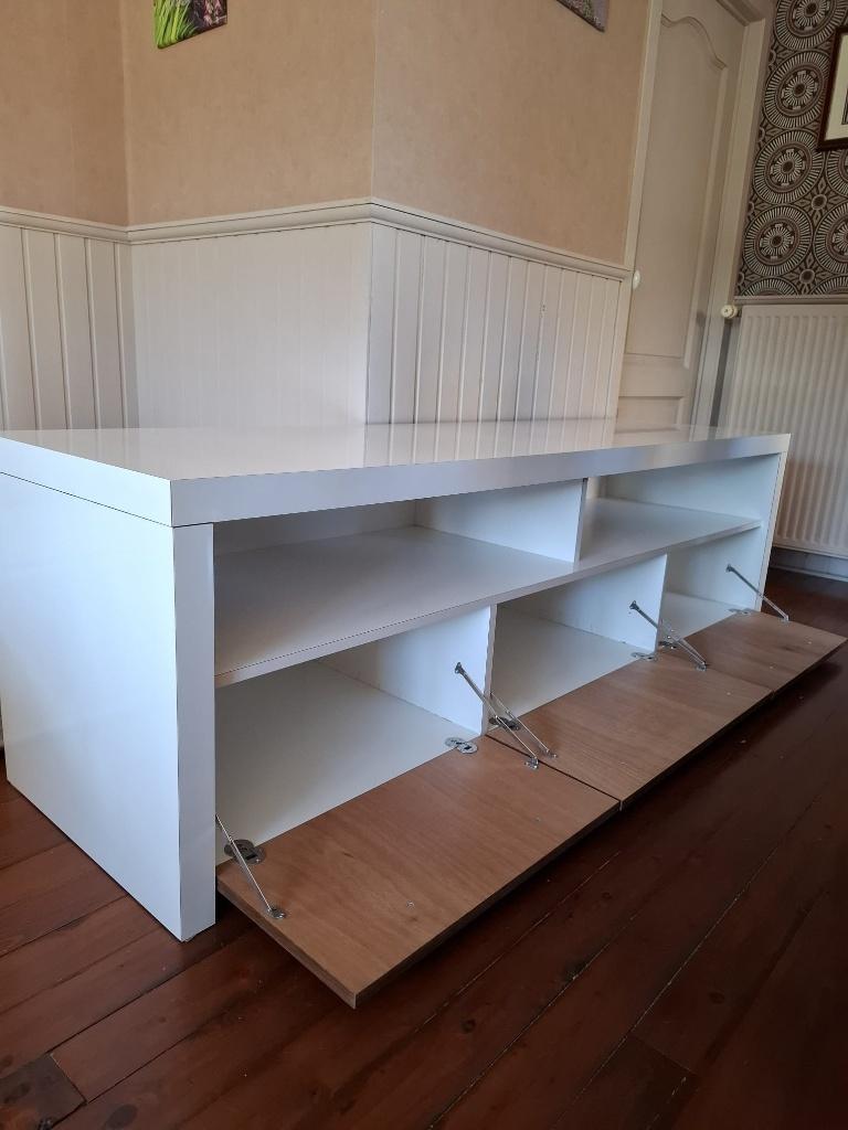 TV MEUBEL, Ophalen, MODERN, 150 tot 200 cm, Zo goed als nieuw