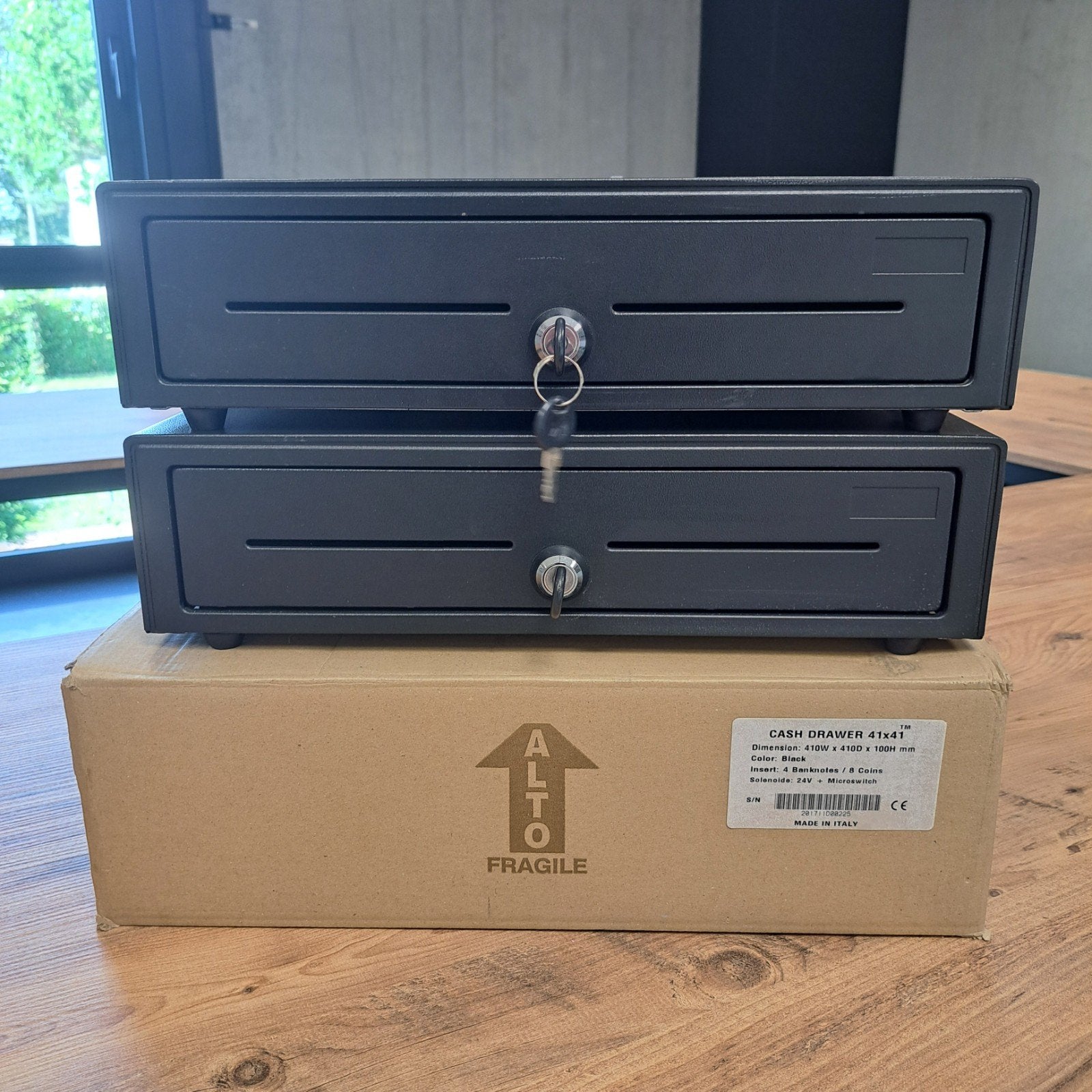 3 automatische geldlades - 2x gebruikt en 1x NIEUW, Zakelijke goederen, Ophalen