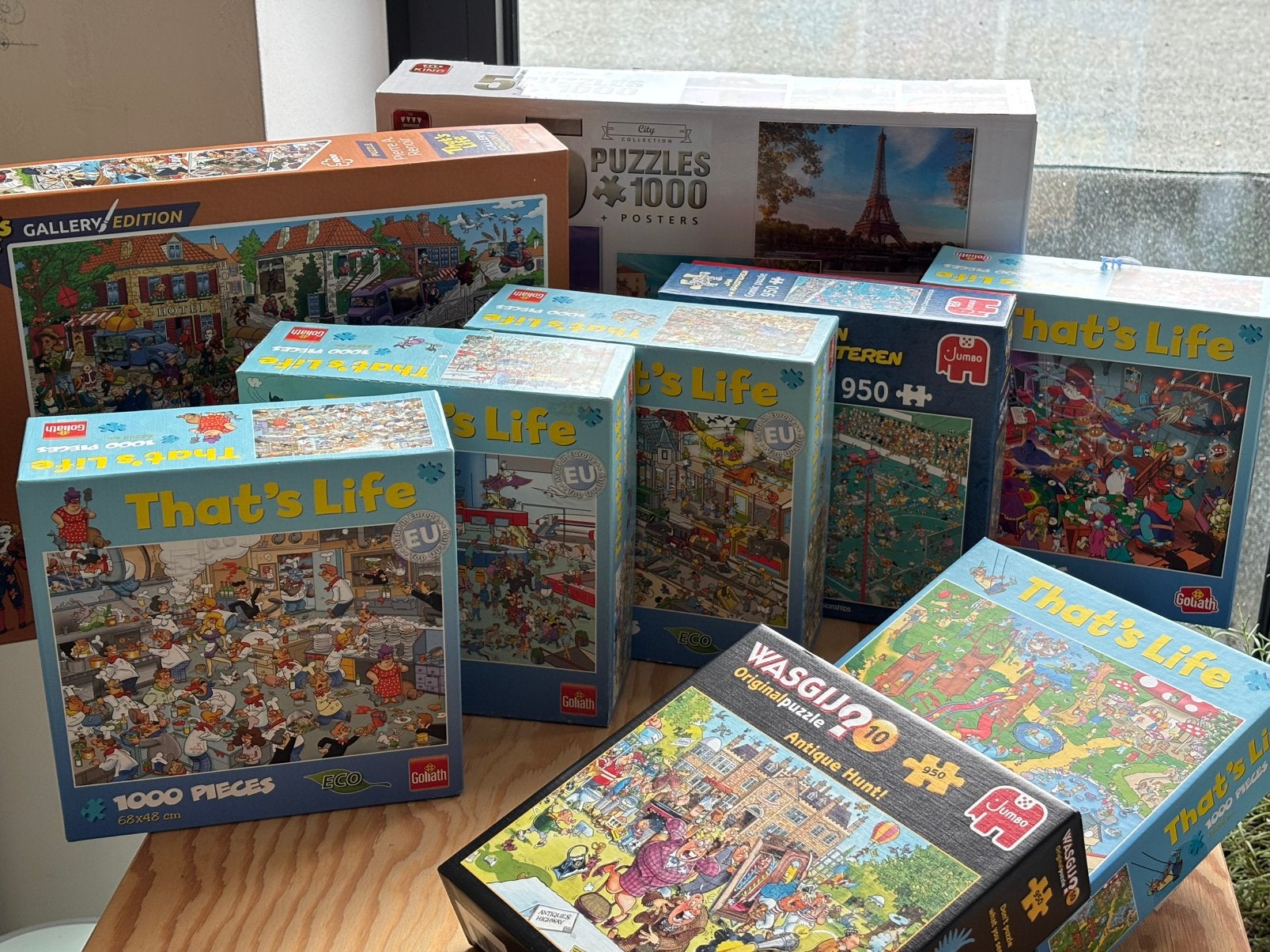 Verschillende puzzels, Ophalen, Nieuw