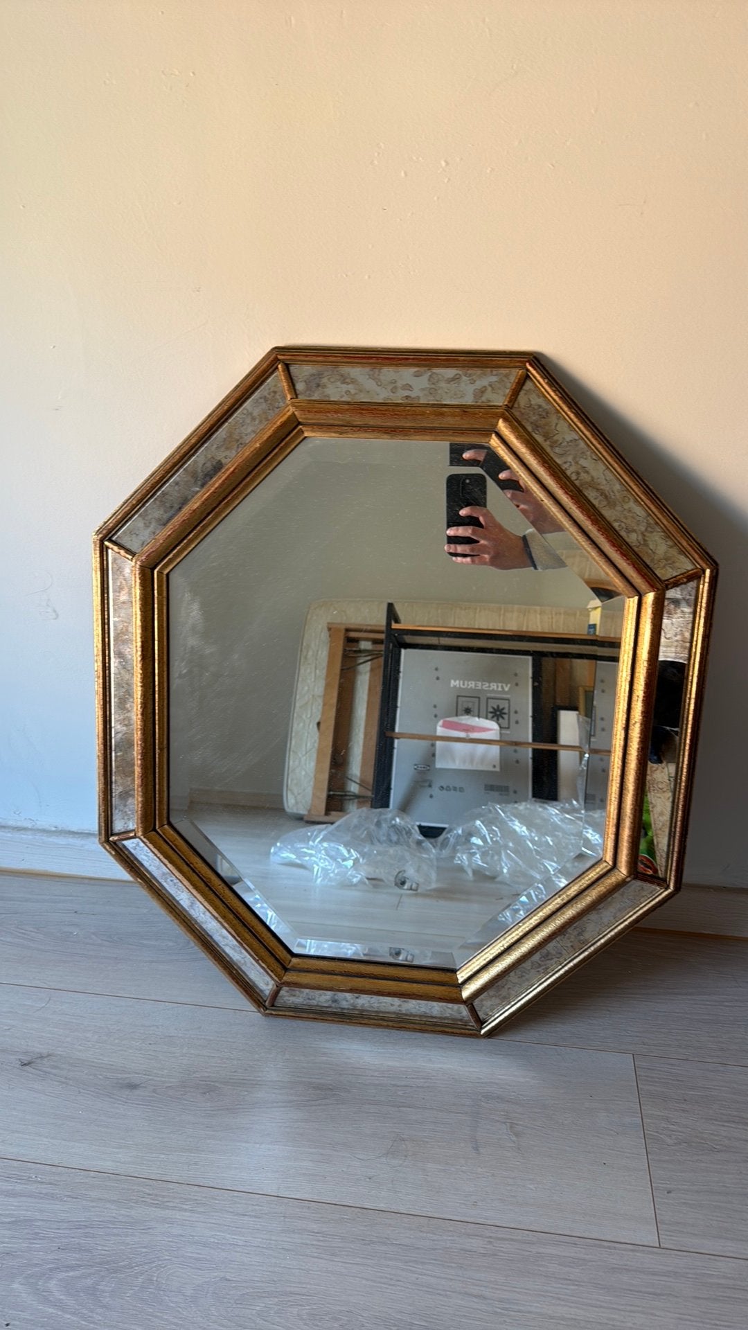 Miroir ancien, Maison & Meubles, Enlèvement, Comme neuf