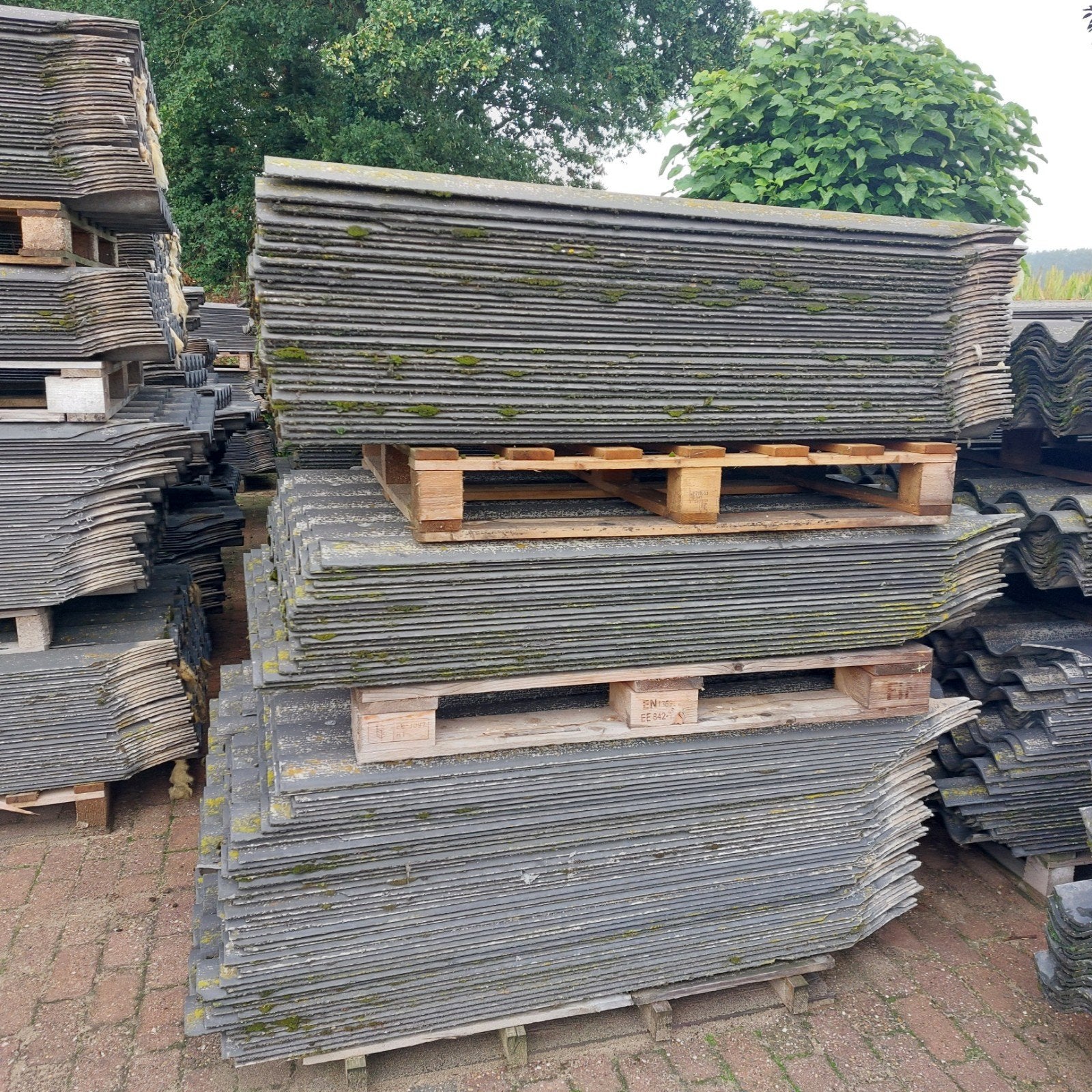 Grote partij golfplaten in goede staat, Ophalen, Overige materialen, Gebruikt, 15 m² of meer