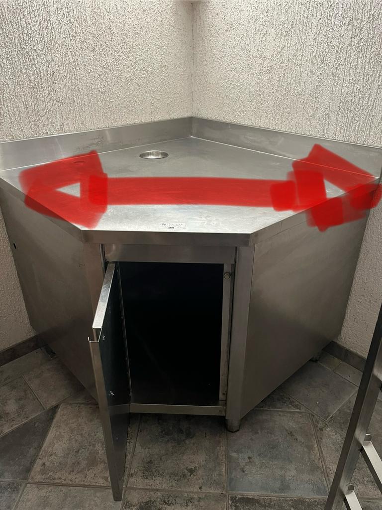 Matériaux d'accueil, toutes sortes de produits en stock, Mobilier, Inox / unox, Enlèvement, Utilisé