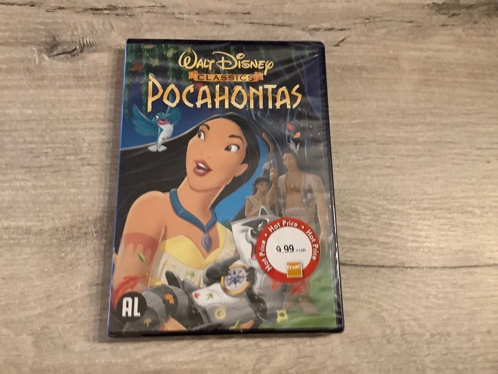 DVD de Walt Disney Pocahontas (Nouveau) (2001), Français, Dessin animé, Comme neuf, Européen