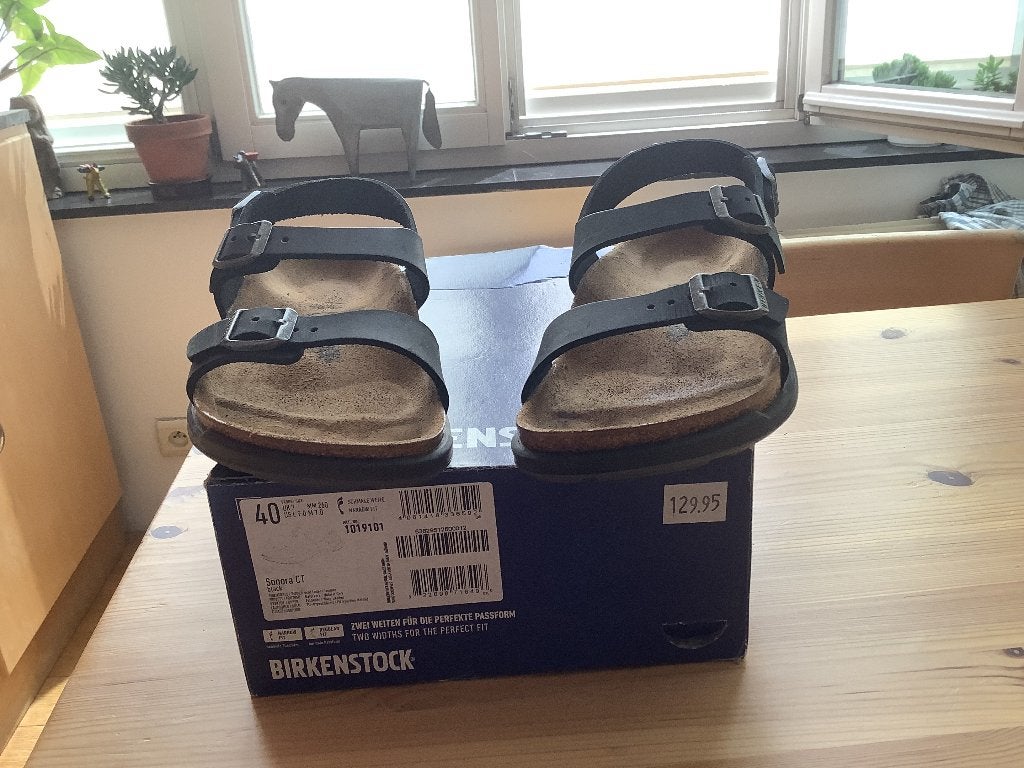 Sandals Birkenstock pointure 40, Kleding | Dames, Schoenen, Zwart, Nieuw, Birkenstock, Sandalen of Muiltjes