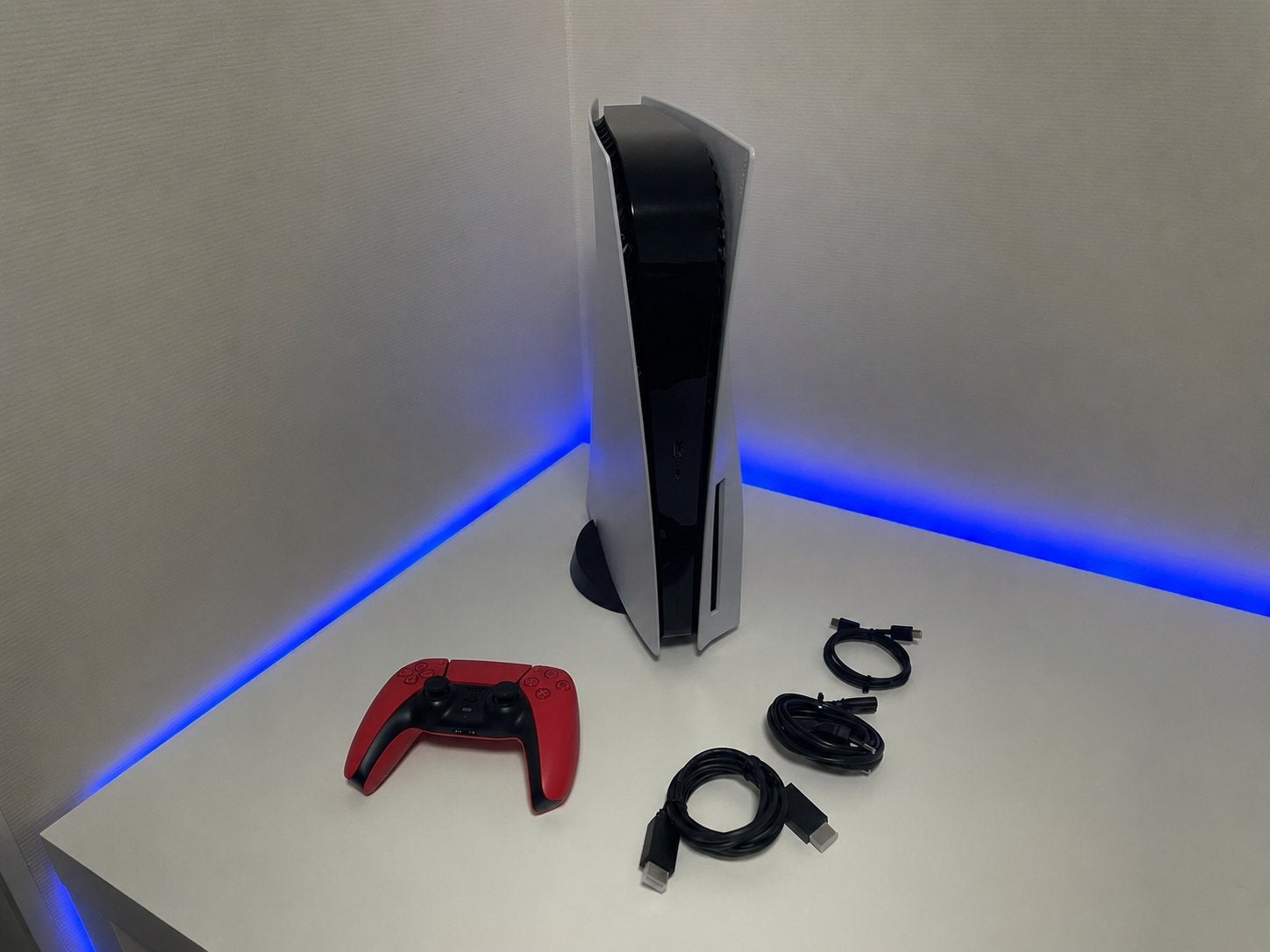 PS5 Disc + 1 Controller + Kabels, Ophalen, Zo goed als nieuw, Playstation 5