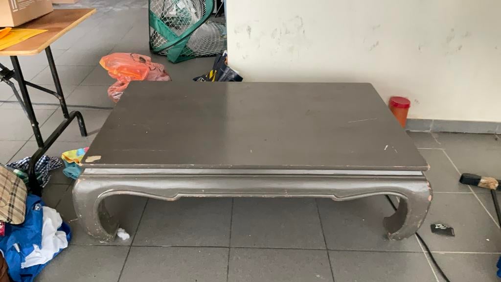 Salontafel, Ophalen, Gebruikt