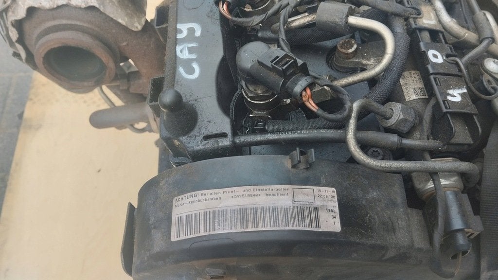 Moteur CAYE Complet VW POLO GOLF CADDY JETTA, Envoi, Utilisé, Daihatsu