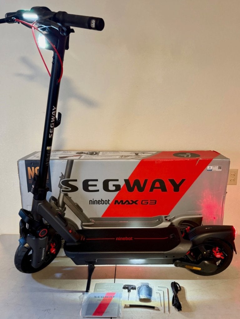 Segway - Trottinette électrique Ninebot Max G3, Vélos & Vélomoteurs, Trottinettes, Comme neuf, Autres types, Enlèvement ou Envoi