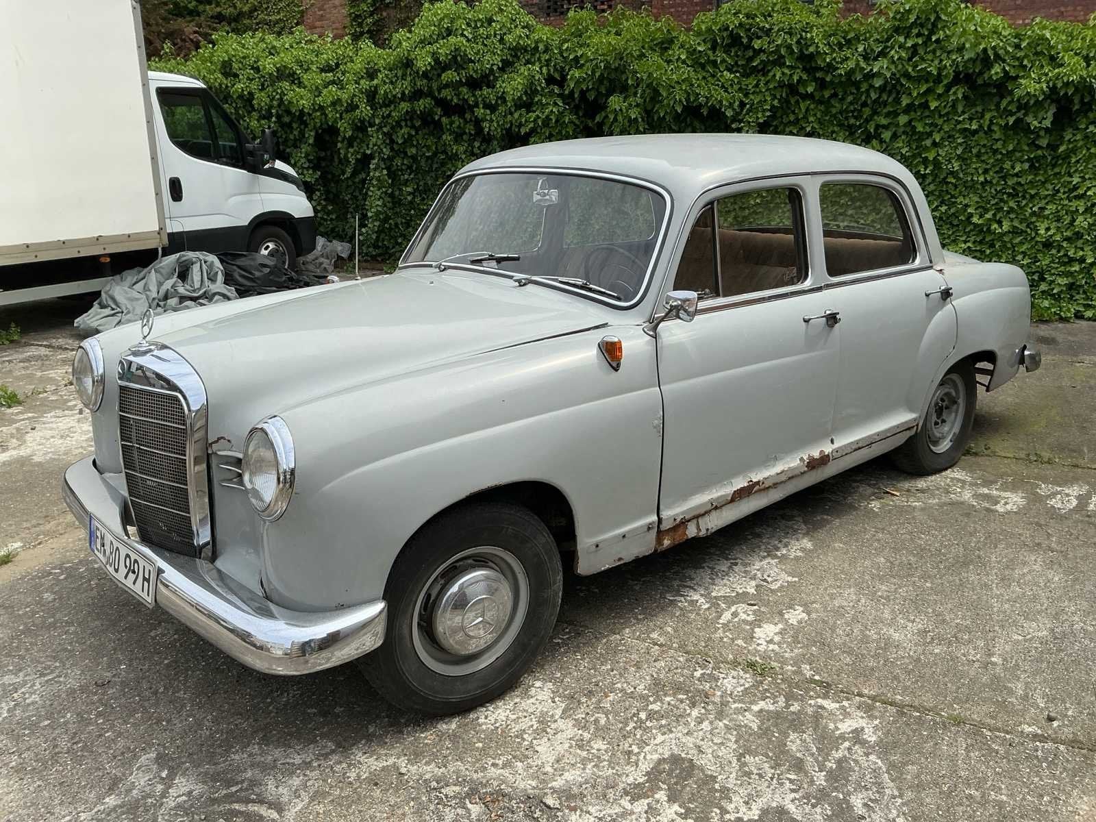 Mercedes Ponton 190D Oldtimer, Auto's, Oldtimers, Bedrijf, Mercedes-Benz, Diesel, Berline, Handgeschakeld