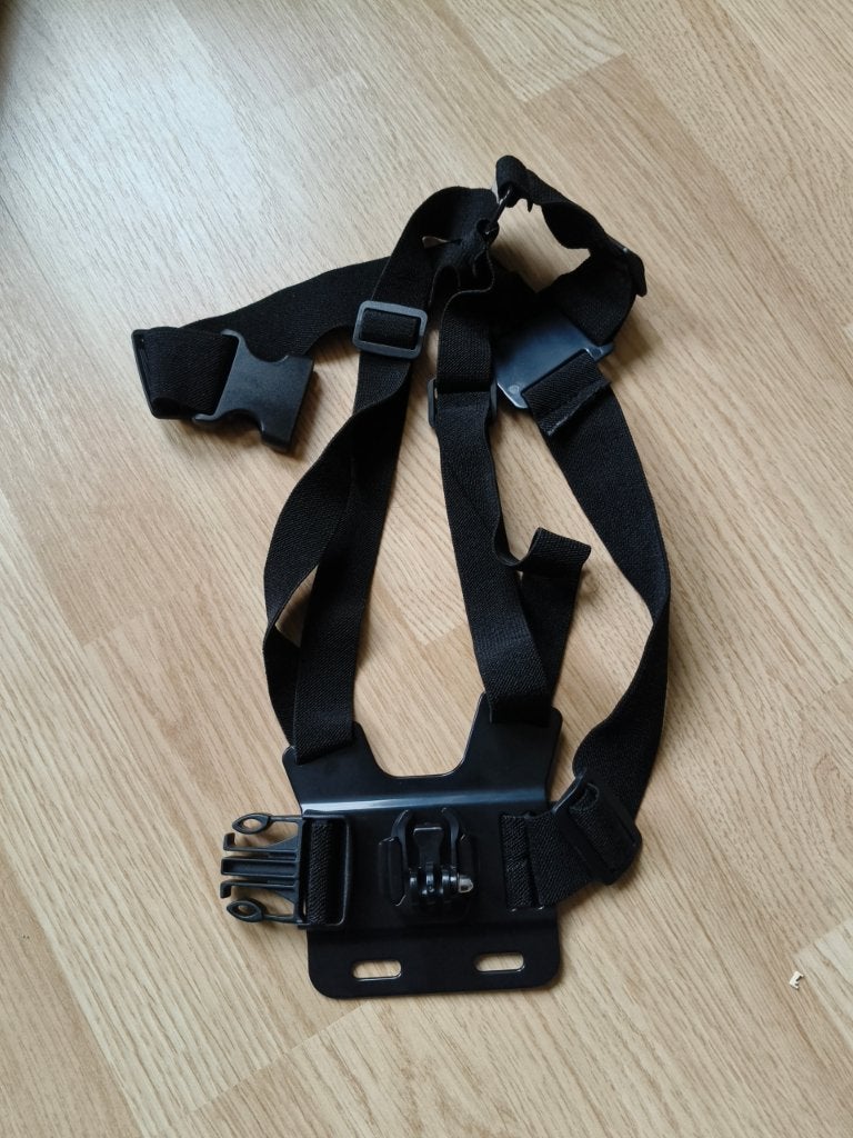 GoPro / Insta360 Chest Mount - Verstelbaar Borstharnas, TV, Hi-fi & Vidéo, Caméras action, Enlèvement ou Envoi, Comme neuf, GoPro