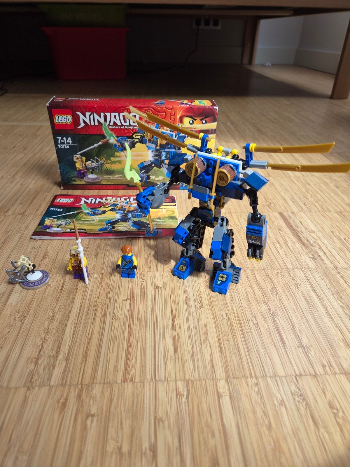 LEGO Ninjago 70754 ElectroMech (compleet/Doos/Boekje), Ophalen, Lego, Zo goed als nieuw, Compleet