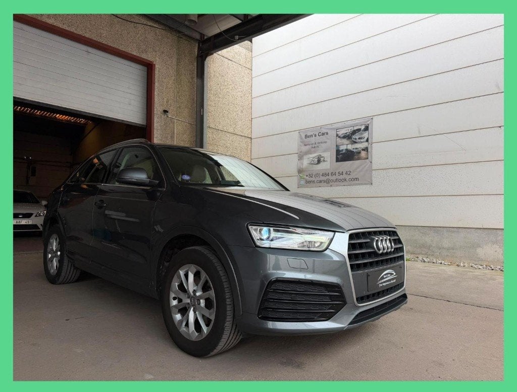 Audi Q3 1.4 TFSI * GPS/Cuir/Appareil photo *, Argent ou Gris, Achat, Entreprise, Boîte manuelle