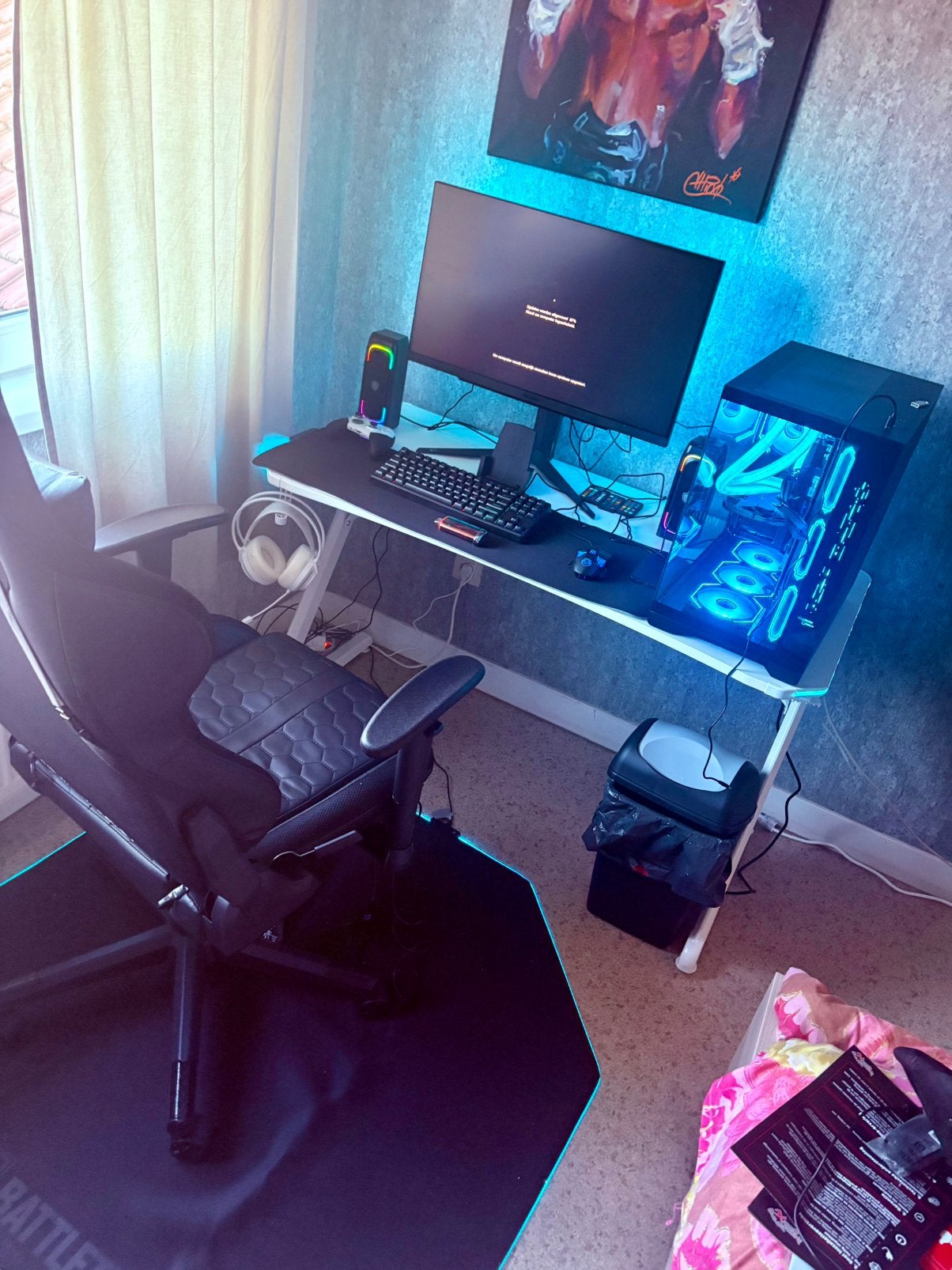 Snelle Full gaming pc all in., Computers en Software, Desktop Pc's, Nieuw, Gaming, Ophalen