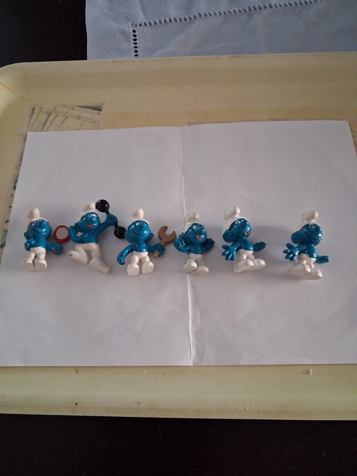 smurfen jaren 70, Ophalen